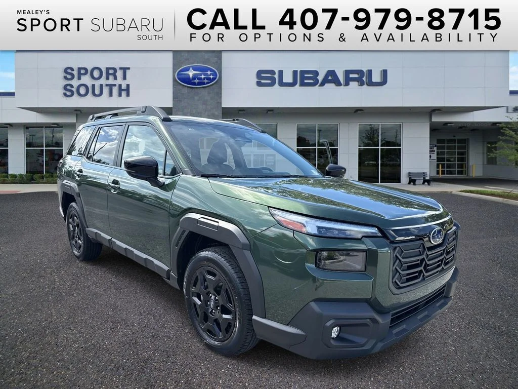 New 2026 DEEP EMERALD GREEN PEARL Subaru Limited image 1
