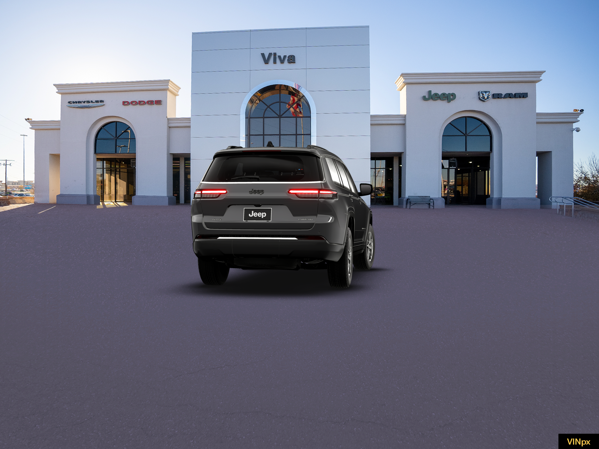 New 2026 Baltic Gray Metallic Clear-Coat Exterior Paint Jeep Laredo X image 14