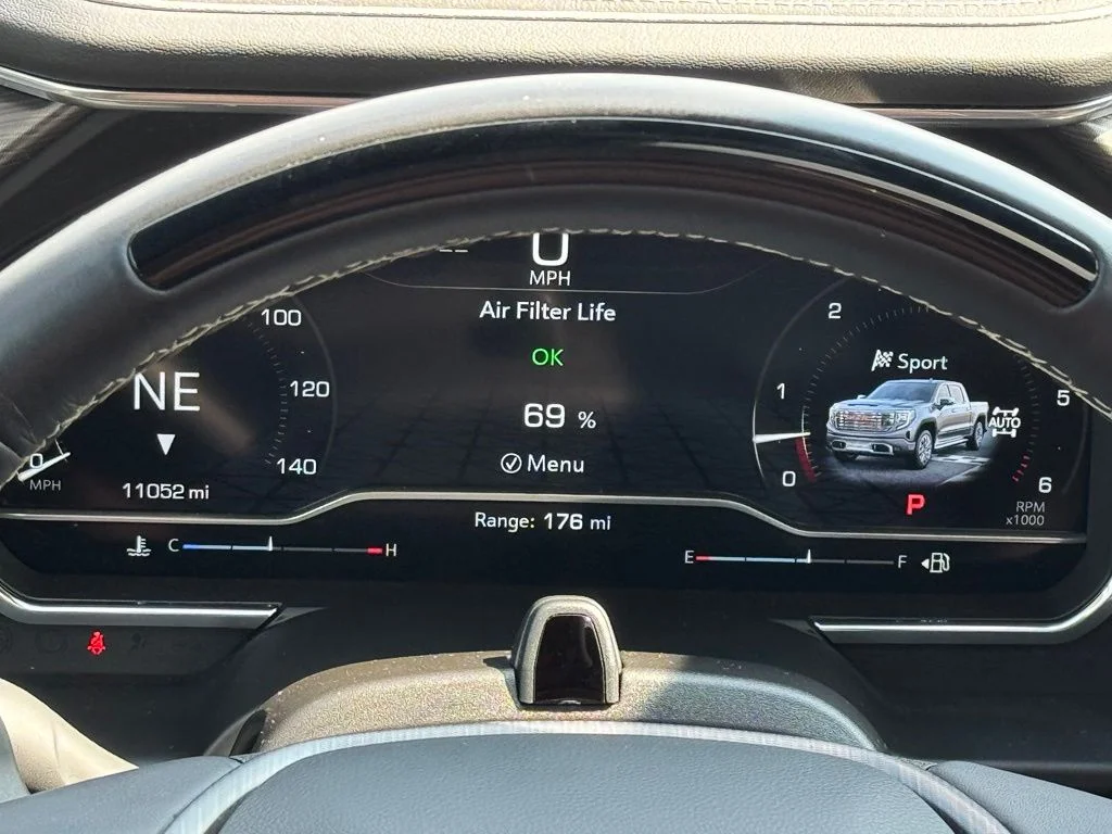 Used 2025 Silver GMC Denali Ultimate image 22