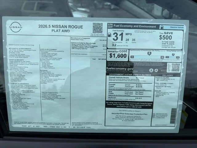 New 2026 Champagne Silver Metallic Nissan Platinum image 31