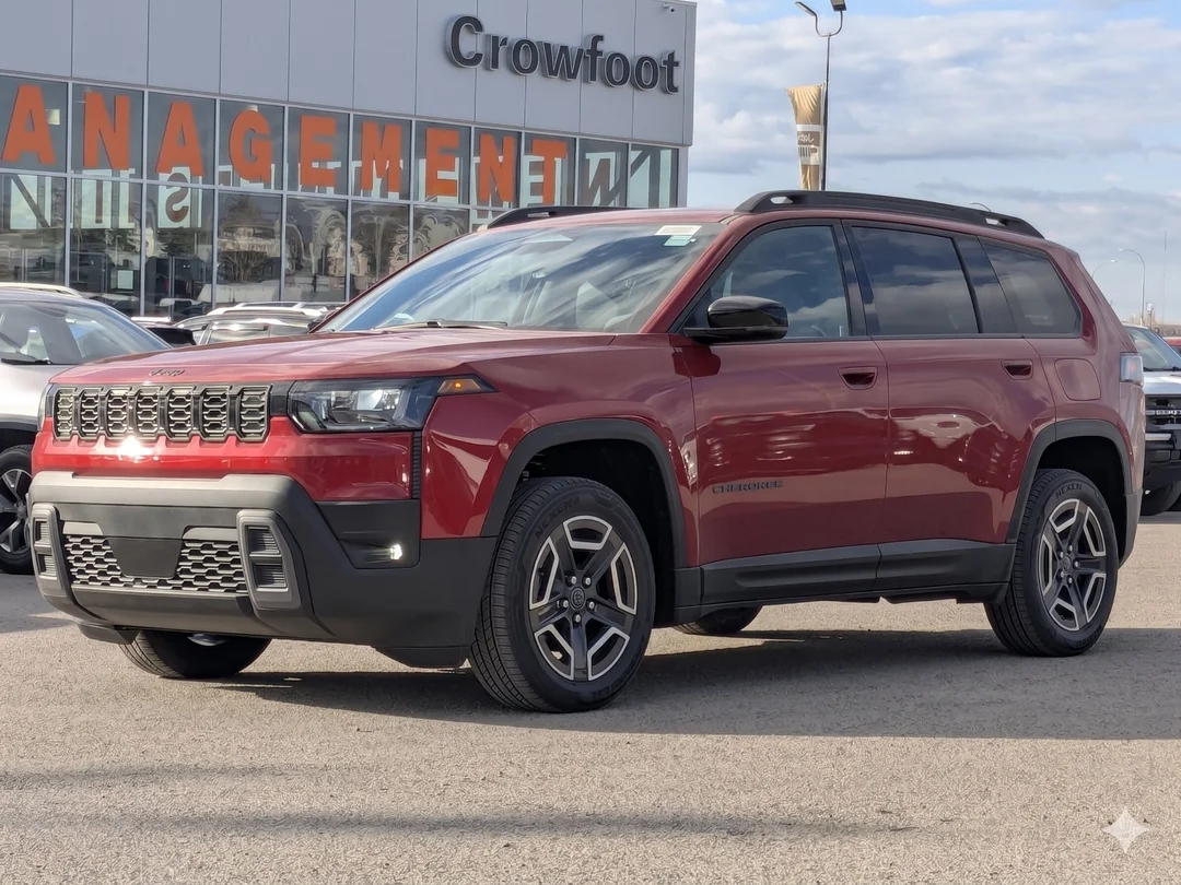New 2026 Red Jeep Limited - - 4x4 - 1.6L Turbo Hybrid - Pano Sunroof - 12.3 Dsply - Pwr Liftgate & More! image 4