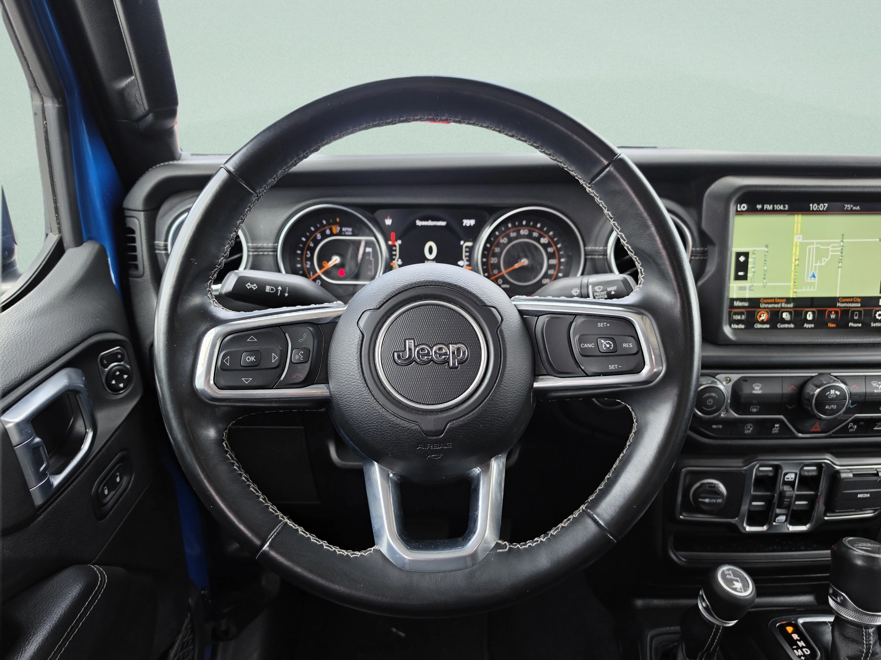 Used 2021 Hydro Blue Pearlcoat Jeep Overland image 18