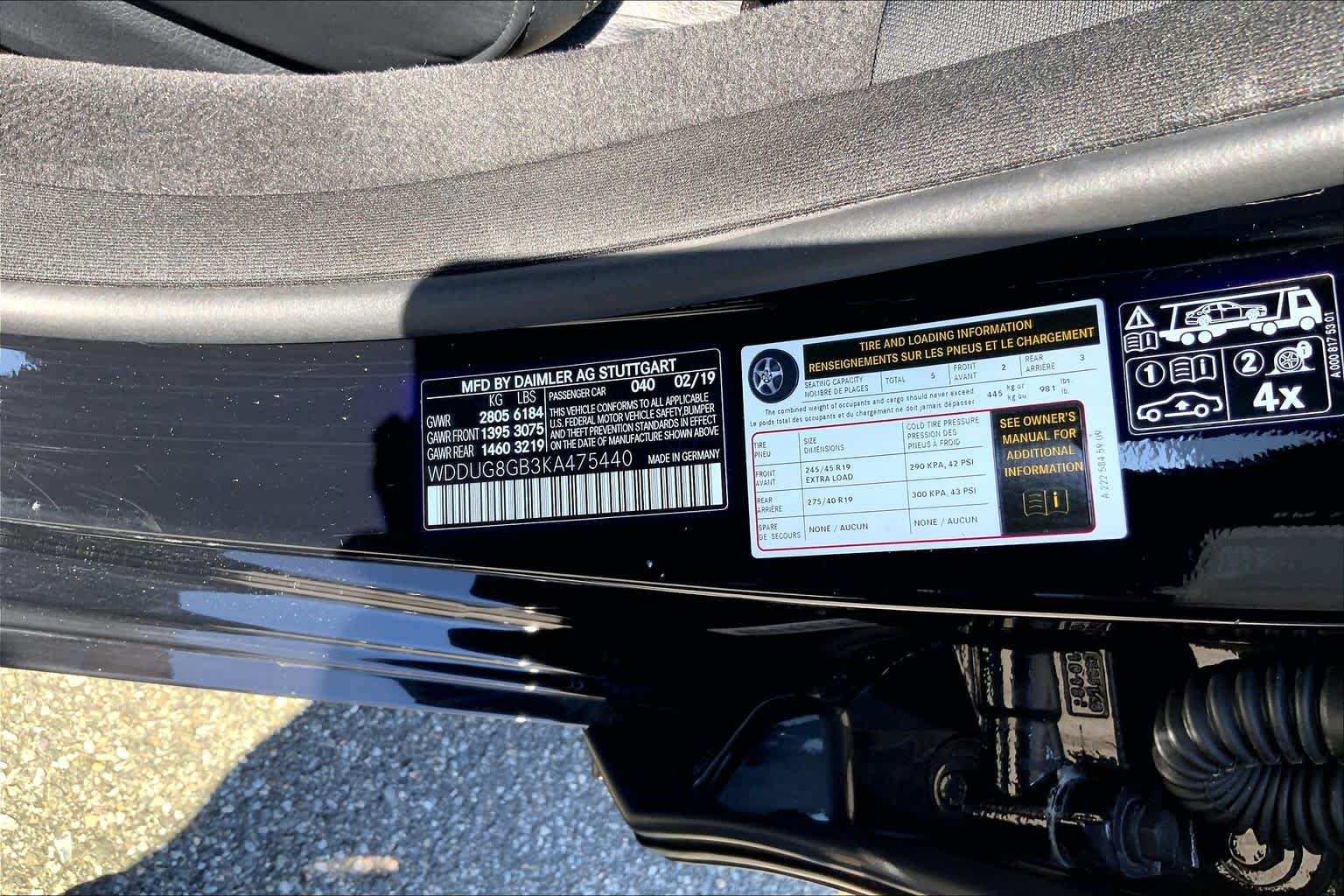 Used 2019 BLACK Mercedes-Benz S 560 image 33