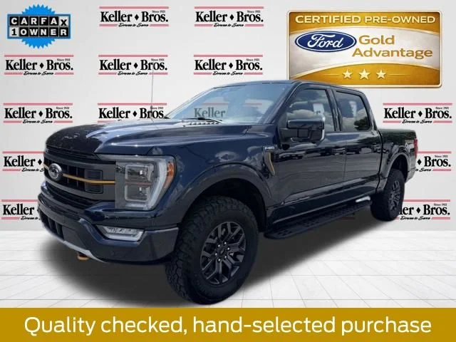Certified Used 2023 Antimatter Blue Metallic Ford Tremor image 4