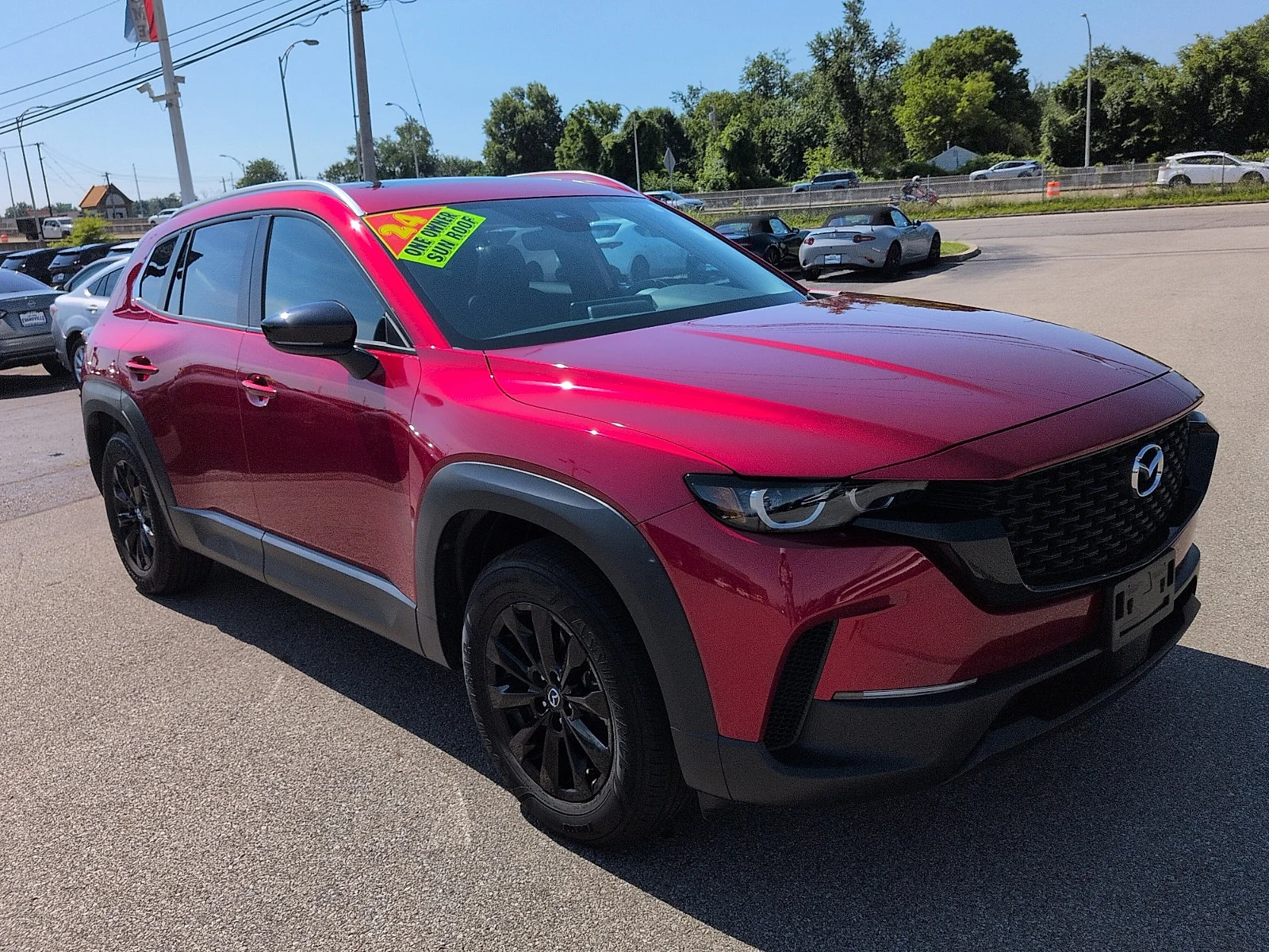 Used 2024 Soul Red Crystal Metallic Mazda 2.5 S Premium Package image 1