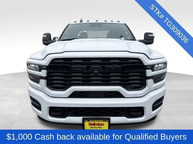 New 2026 Bright White Clear-Coat Exterior Paint RAM Big Horn image 2