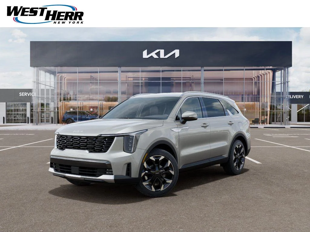 New 2026 Ivory Silver Kia EX image 1