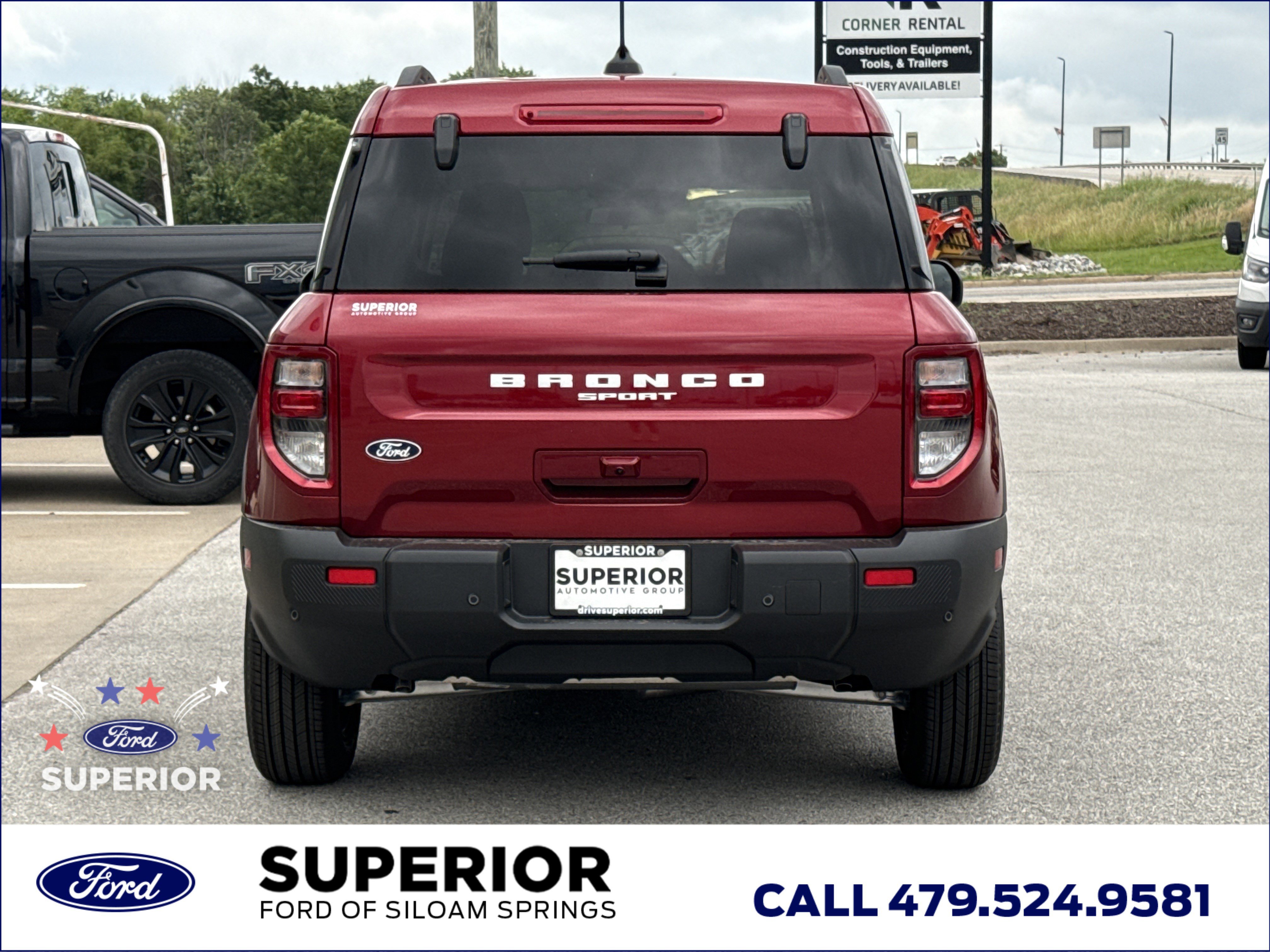 New 2026 Ruby Red Metallic Tinted Clearcoat Ford Big Bend 4WD image 5
