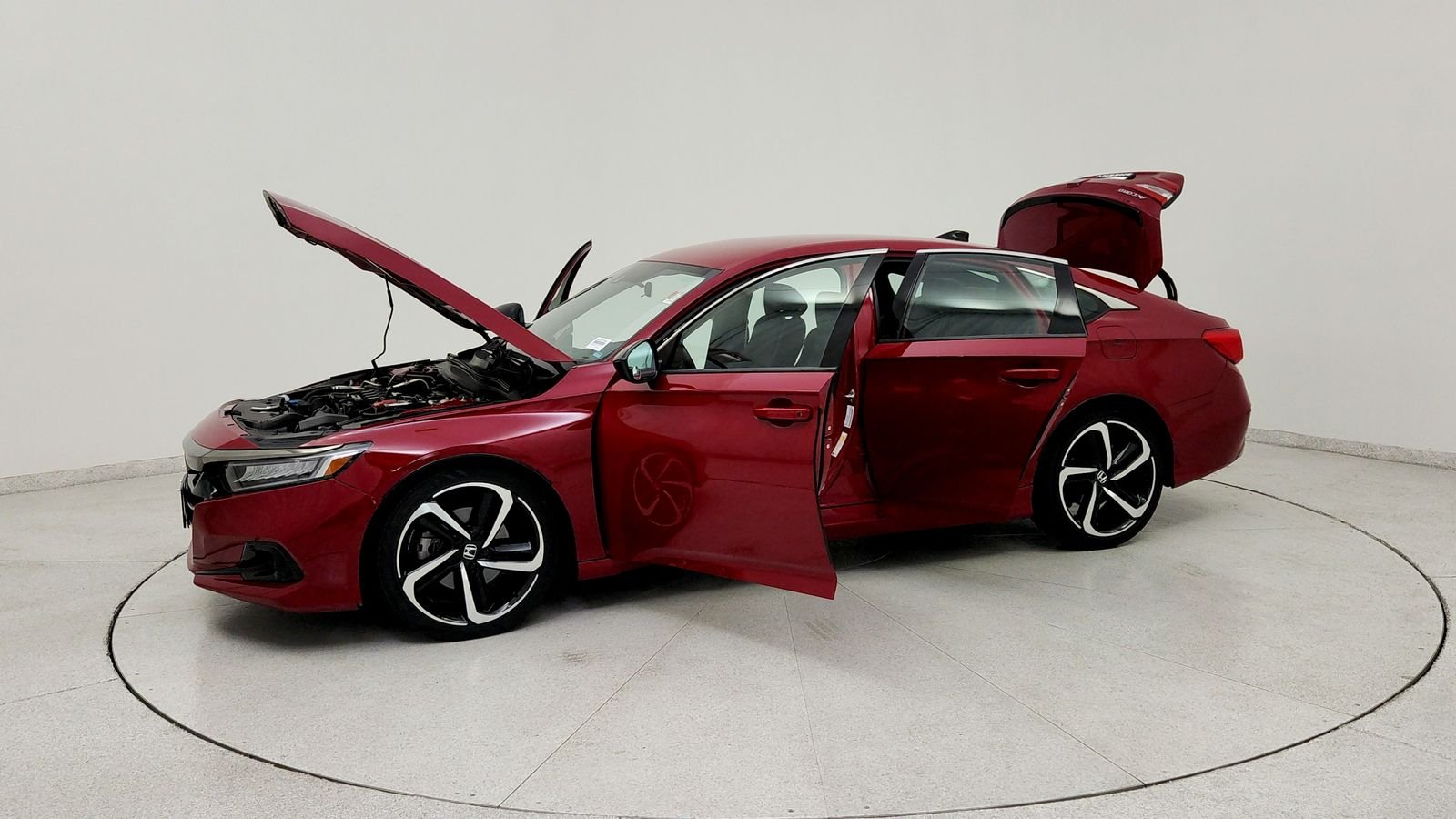Used 2021 Red Honda Sport image 12