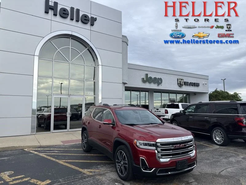 Used 2023 Volcanic Red Tintcoat GMC SLT image 1