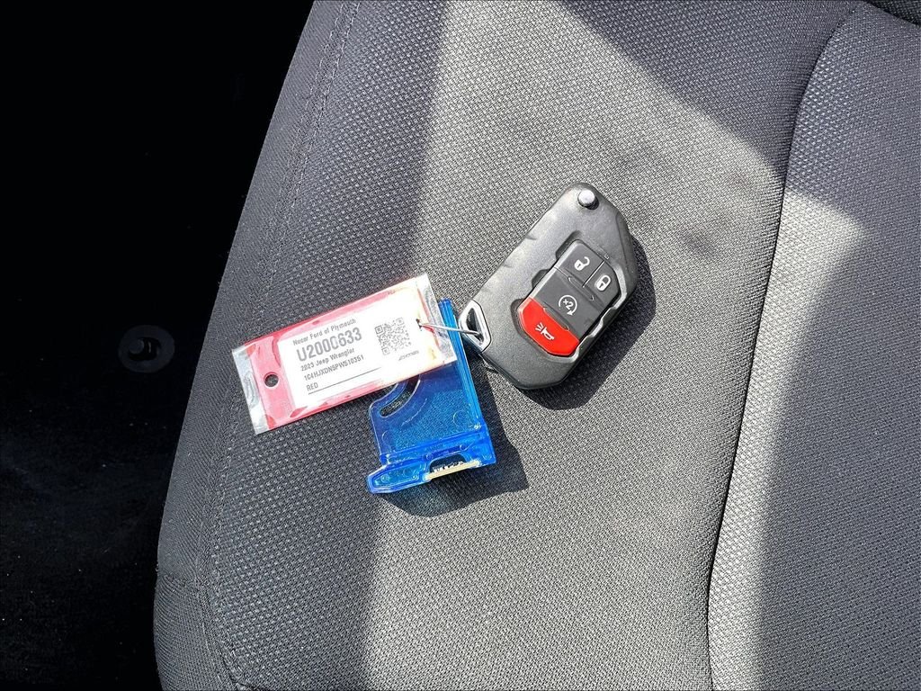 Used 2023 Firecracker Red Clearcoat Jeep Sport S image 30