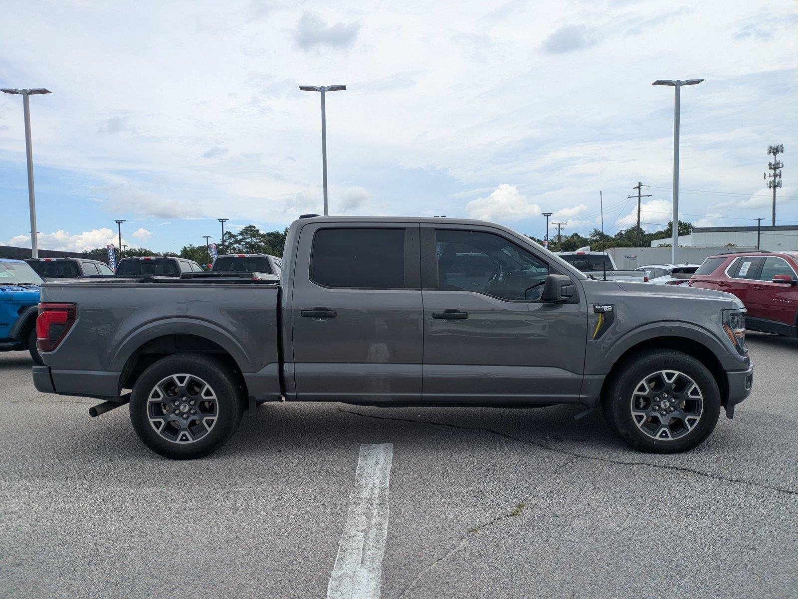 Used 2024 Carbonized Gray Metallic Ford STX image 4