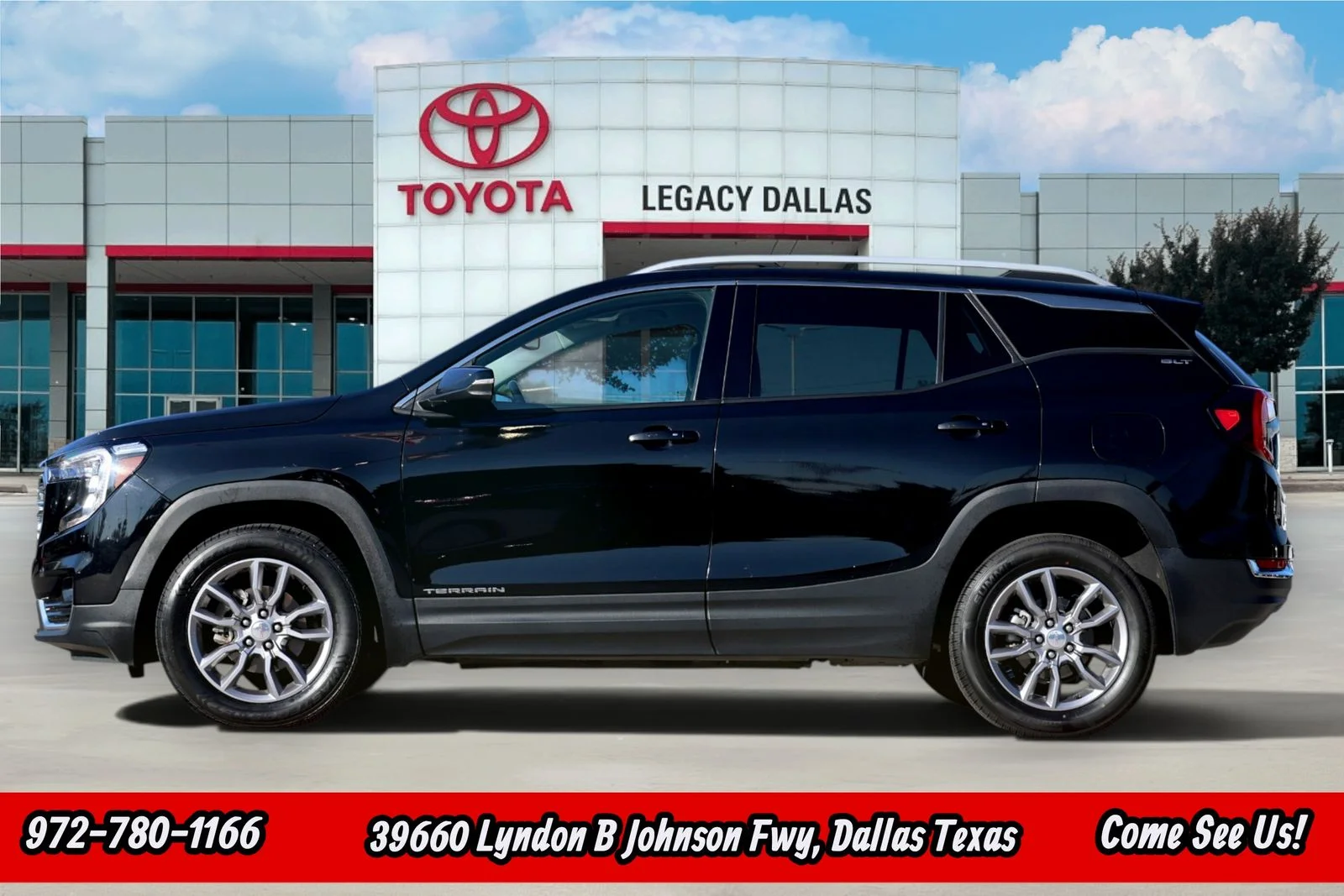 Used 2024 Black GMC SLT image 7