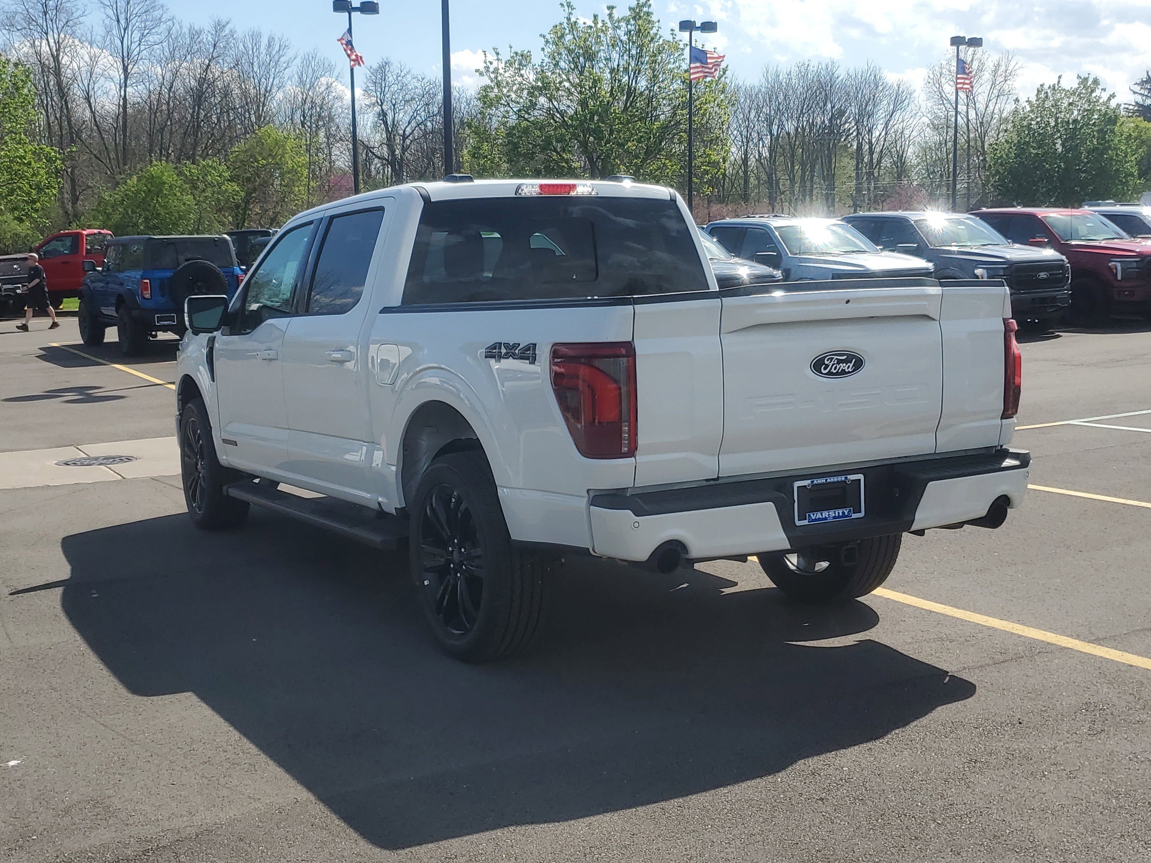 New 2026 Star White Metallic Tri-Coat Ford Lariat® image 3