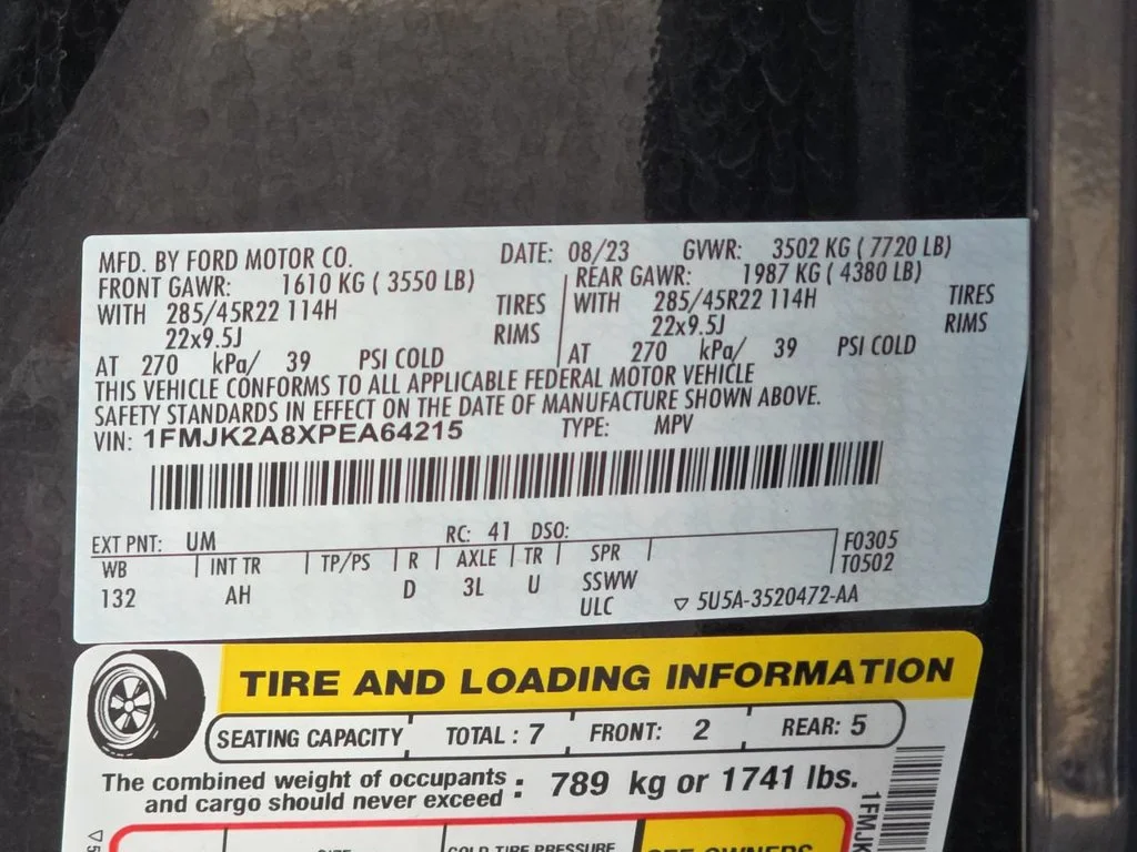 Used 2023 Black Ford Limited image 15