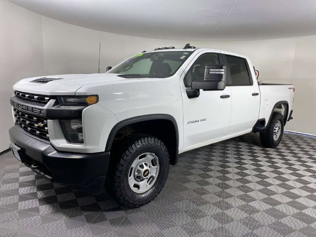 Used 2020 White Chevrolet Work Truck image 4