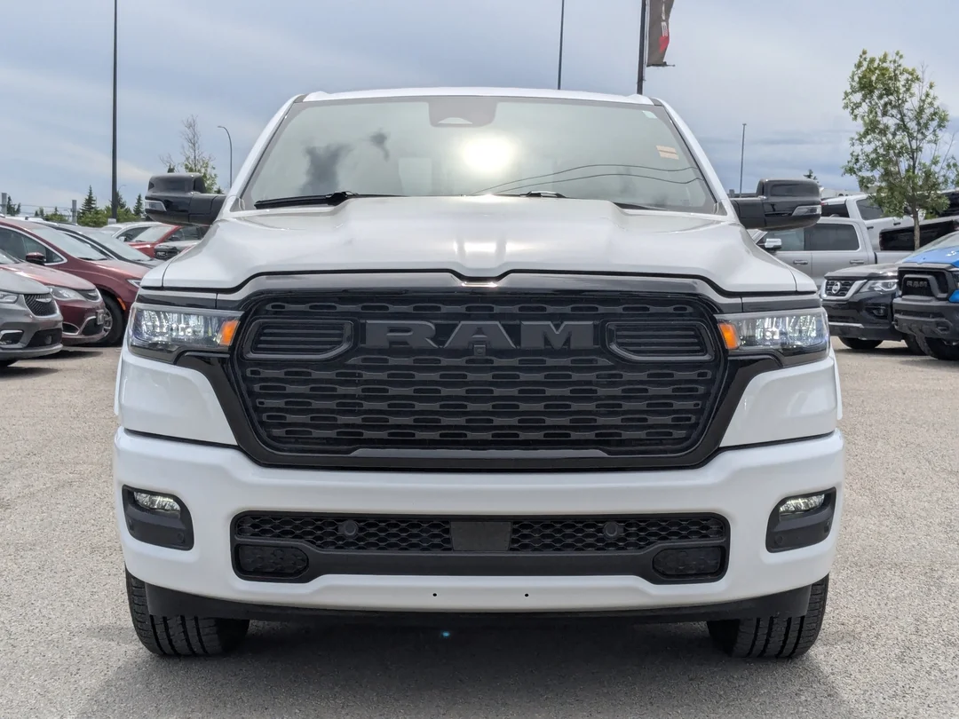 Certified Used 2025 White RAM Big Horn - - 4x4 - Night Edition - Tonneau Cover - Level II - Alpine Audio & More! image 3