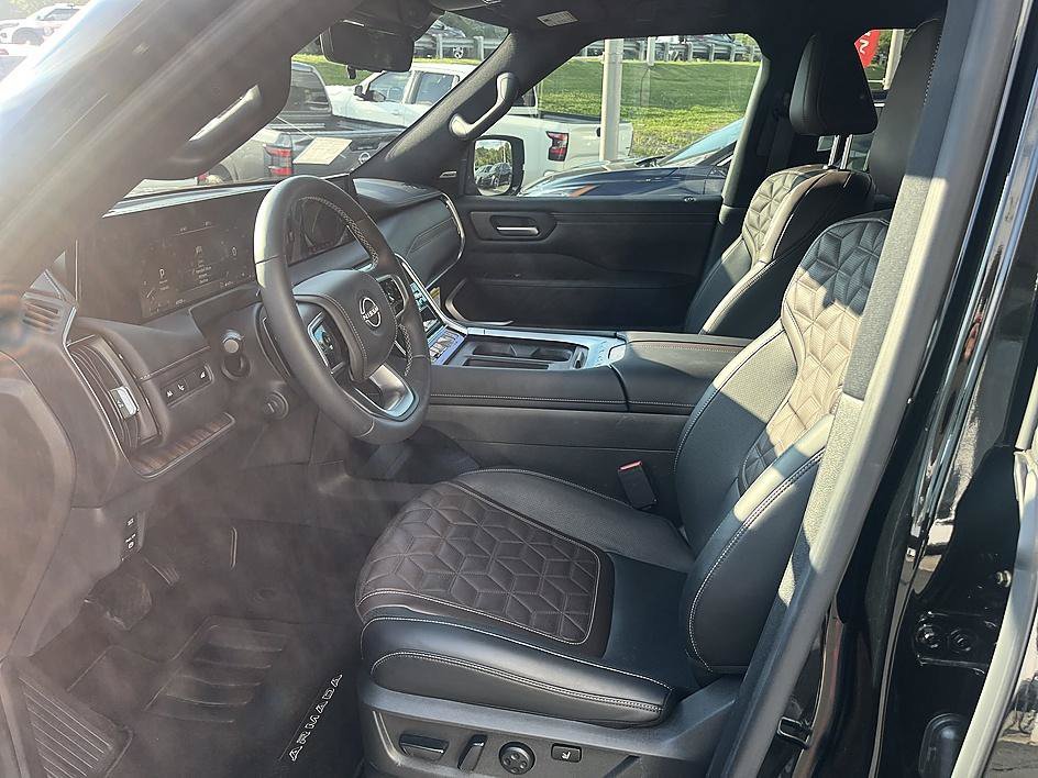Used 2025 Super Black Nissan Platinum Reserve image 13