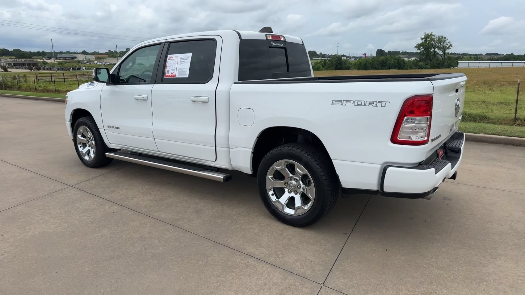 Used 2023 Bright White Clearcoat Ram Big Horn image 7