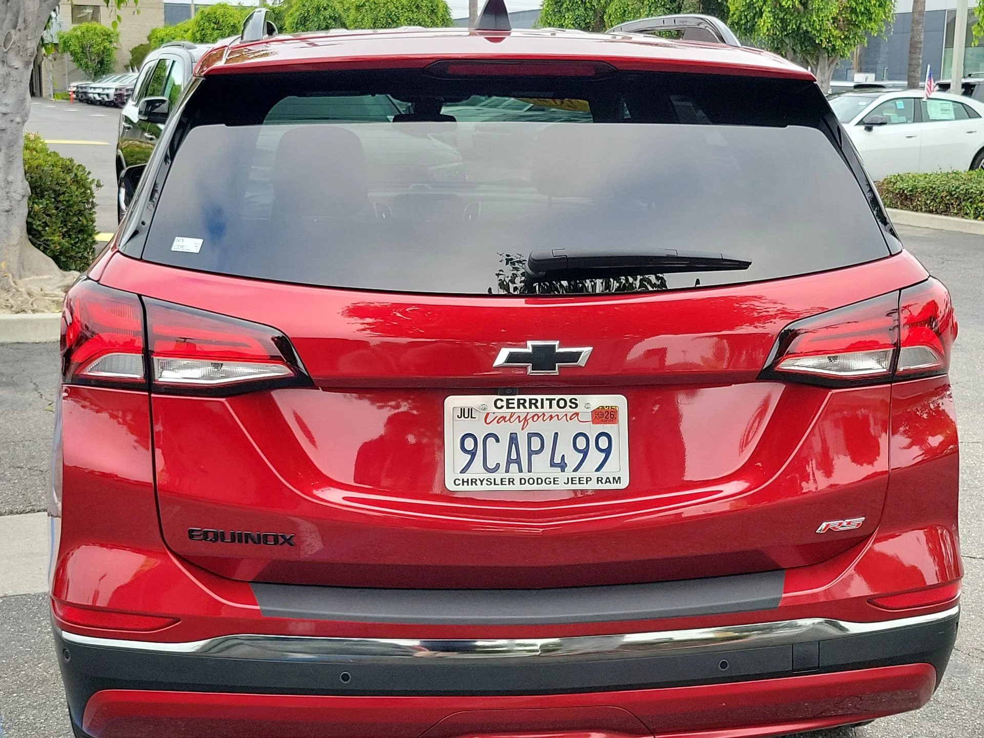 Used 2022 Red Chevrolet RS image 3