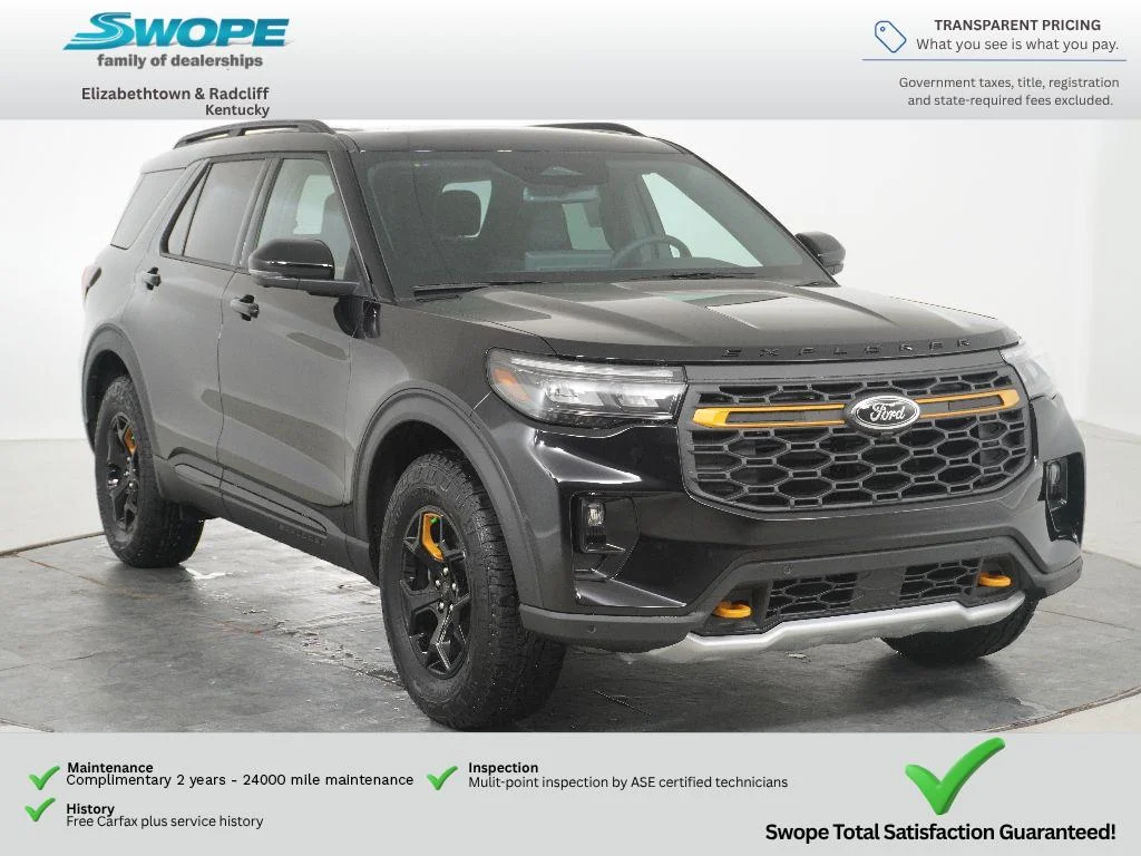 New 2026 Agate Black Metallic Ford Tremor® image 1