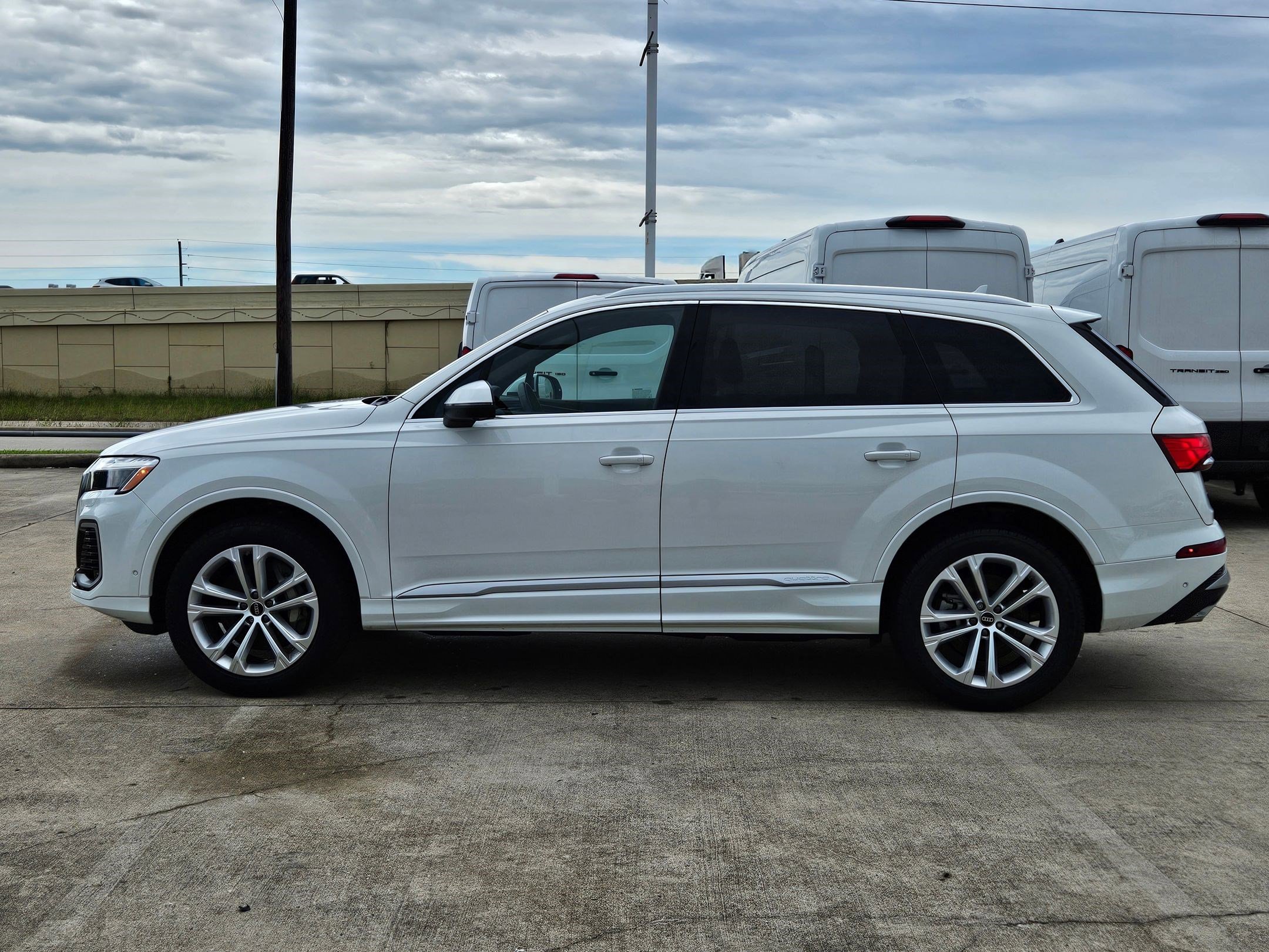 Certified Used 2025 Carrara White Audi 55 Premium Plus image 6