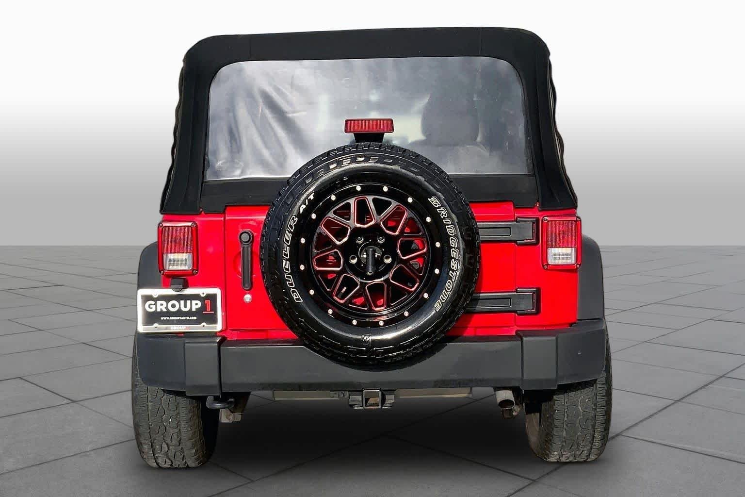 Used 2016 Firecracker Red Clearcoat Jeep Sport image 5