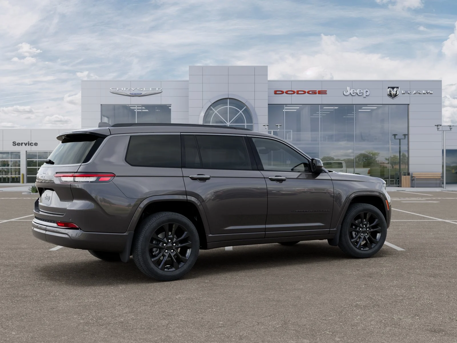 New 2026 Baltic Gray Metallic Clear-Coat Exterior Paint Jeep Limited Reserve image 32
