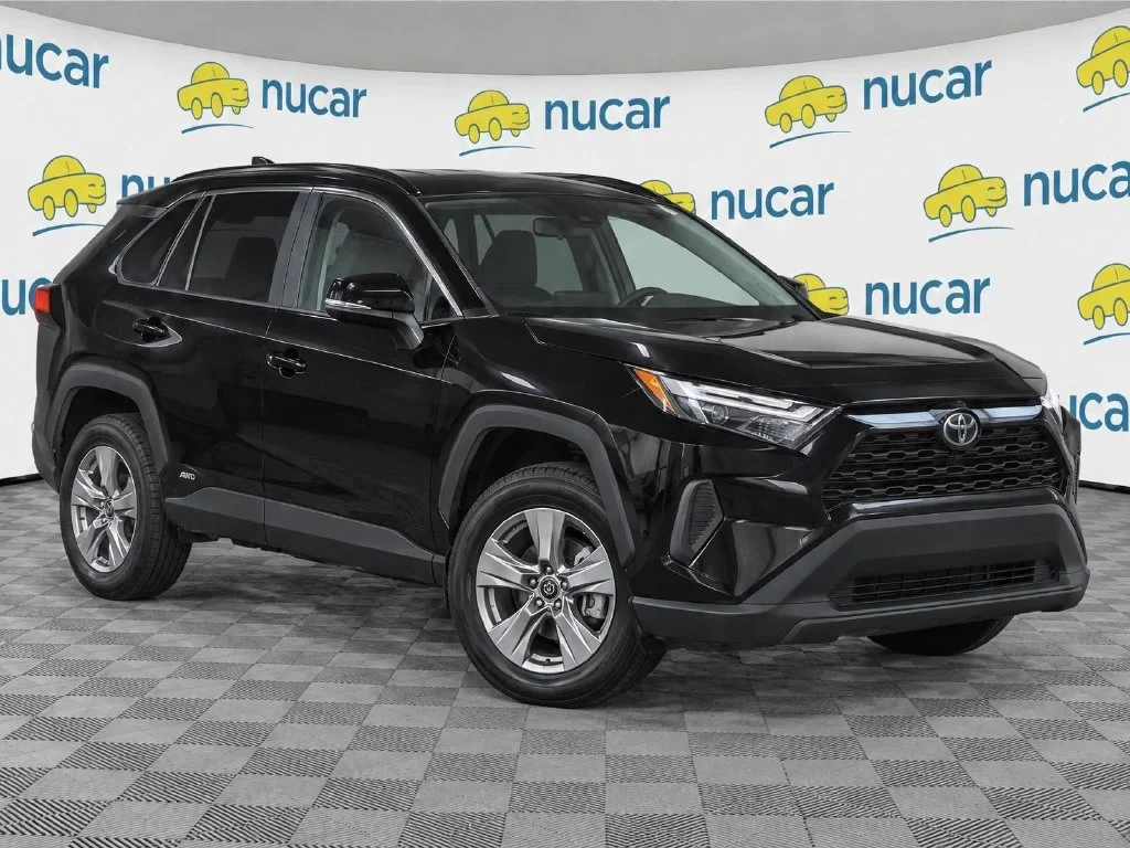 Certified Used 2025 Black Toyota XLE image 1