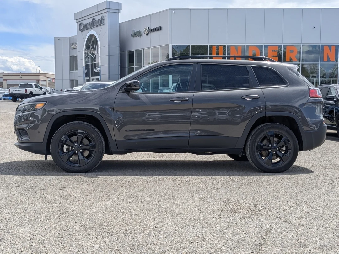 Certified Used 2023 Grey Jeep Altitude - - 4x4 - 8.4 Uconnect NAV - Premium Leather - Heated Seats & Wheel & More! image 5