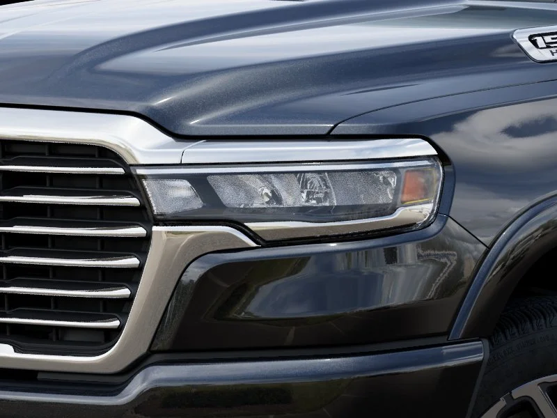 New 2027 Diamond Black Crystal Pearl-Coat Exterior Paint RAM LARAMIE image 6