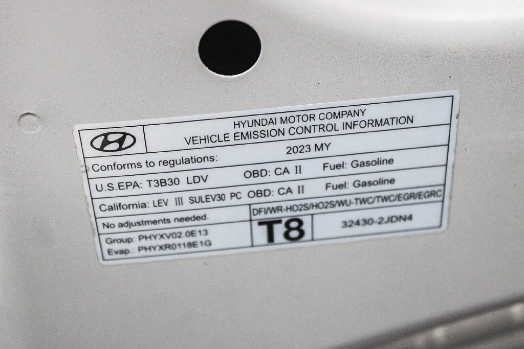 Certified Used 2023 Silver Hyundai Blue image 29