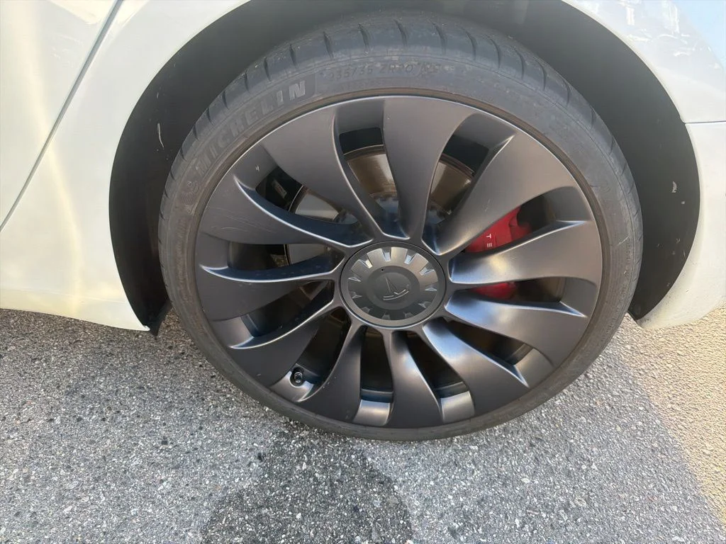 Used 2021 White Tesla Performance image 5