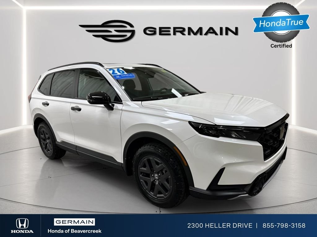 Certified Used 2026 Platinum White Pearl Honda TrailSport image 1