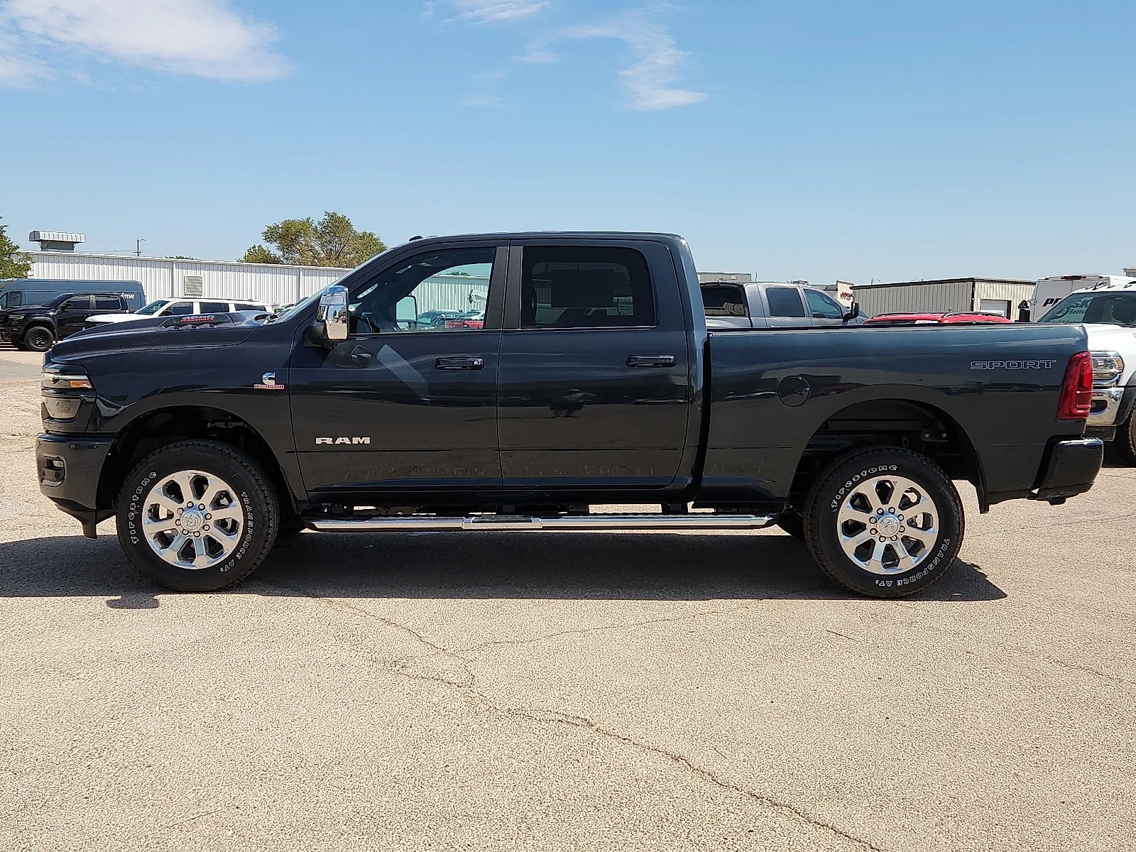 New 2026 Forged Blue Metallic  Paint Ram LARAMIE CREW CAB 4X4 6