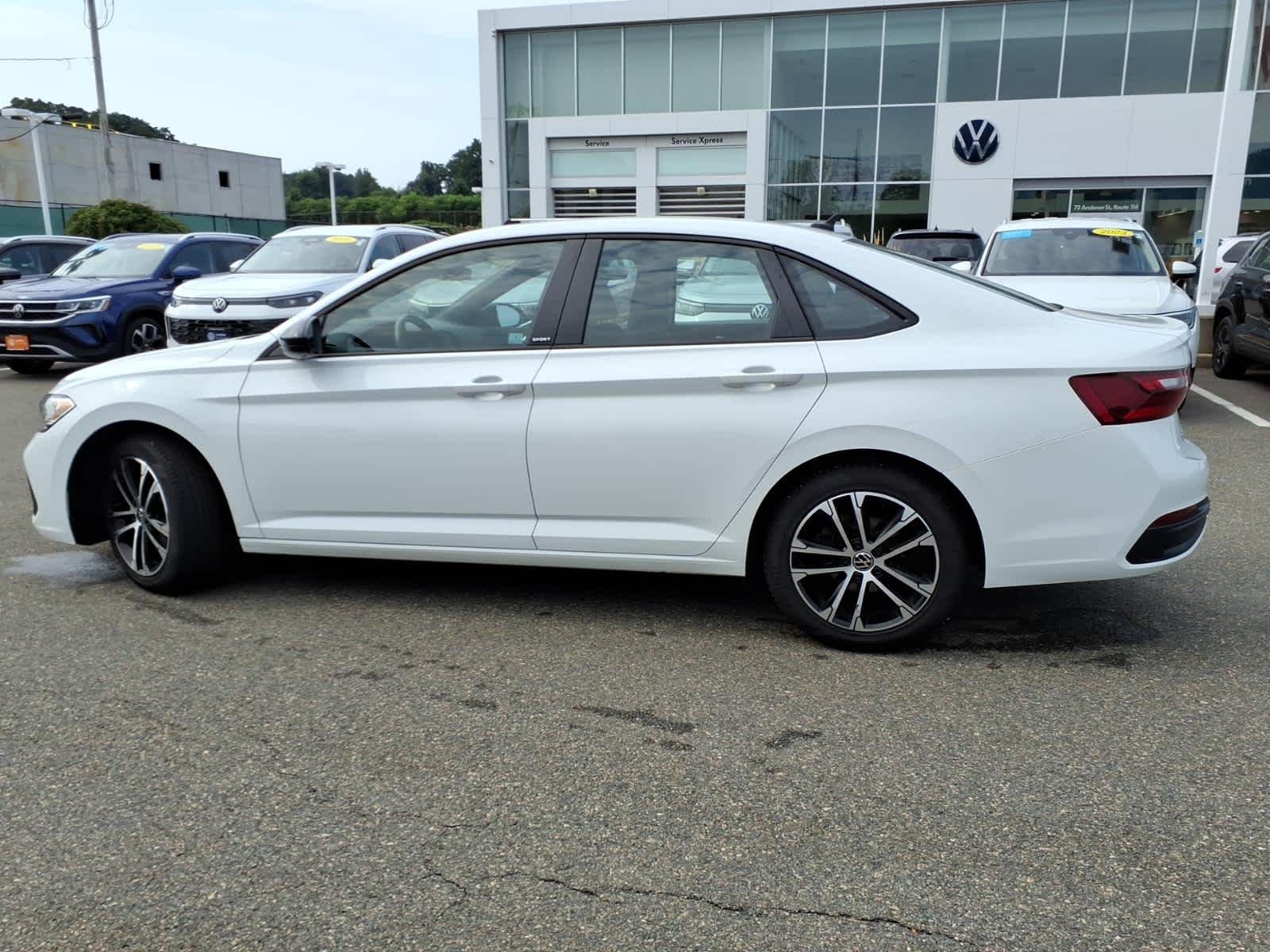 Certified Used 2024 Pure White Volkswagen Sport image 8
