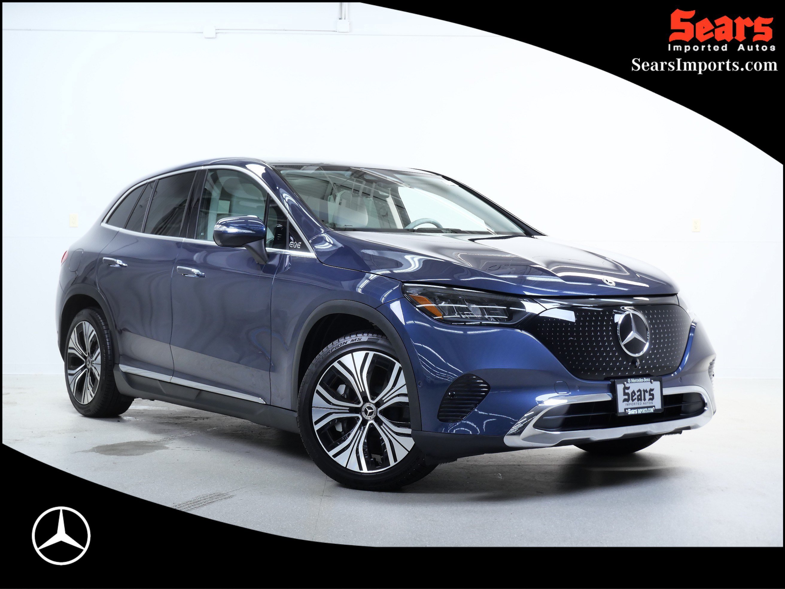 Certified Used 2023 Twilight Blue Metallic Mercedes-Benz EQE 350 image 1