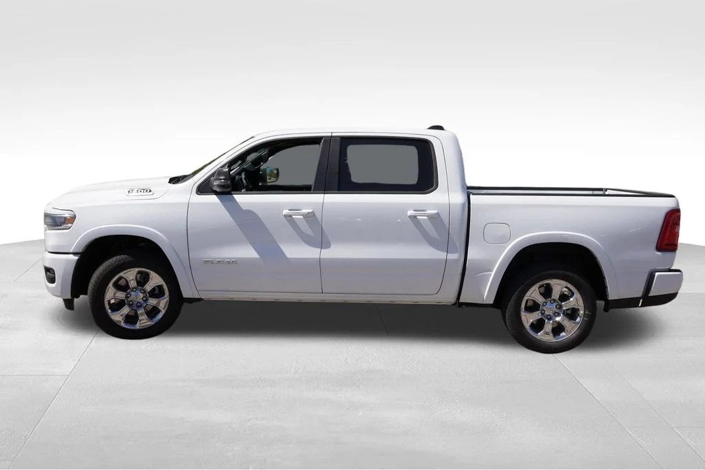 New 2026 Bright White Clear-Coat Exterior Paint RAM Big Horn image 6
