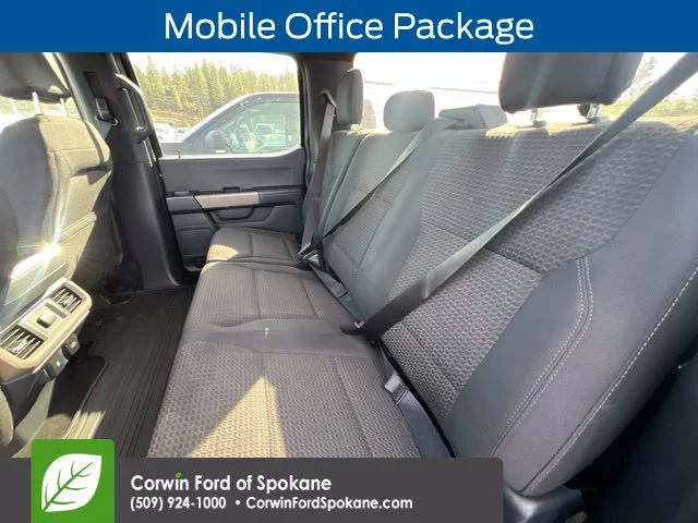 Used 2024 Agate Black Metallic Ford STX image 8