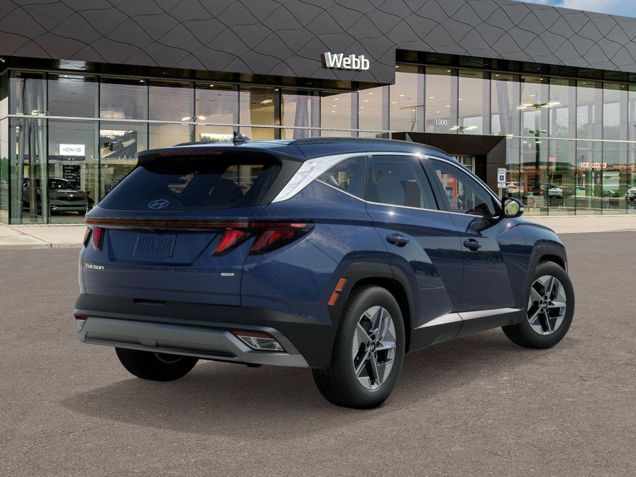 New 2026 Blue Hyundai SEL image 4