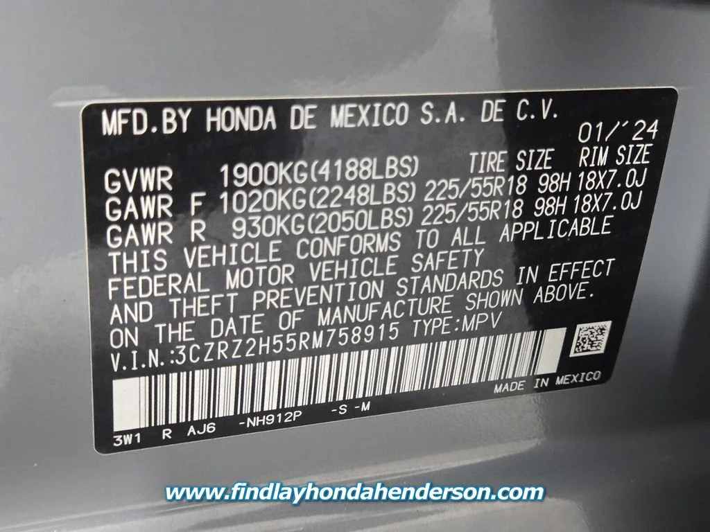Certified Used 2024 Urban Gray Pearl Honda Sport image 13