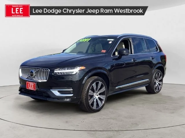 Used 2021 Onyx Black Metallic Volvo T6 Inscription image 1