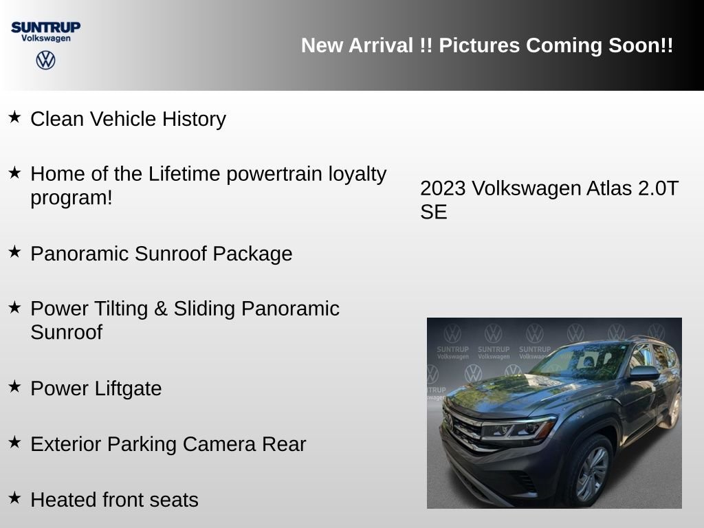 Used 2023 Gray Volkswagen 2.0T SE w/Technology image 6