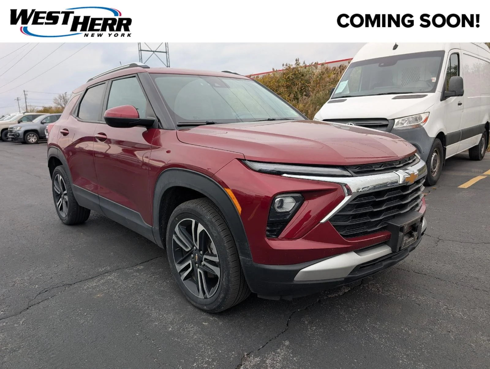 Used 2024 Crimson Metallic Chevrolet LT image 1