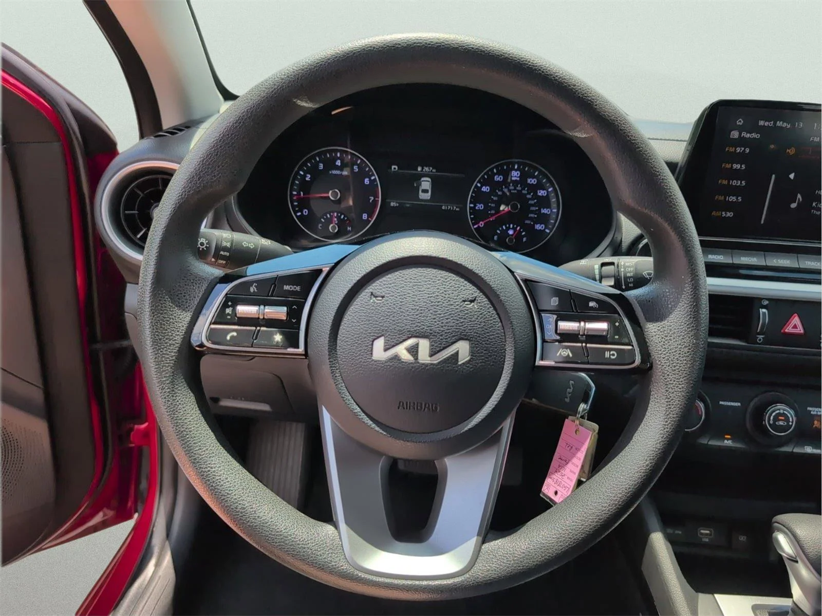 Used 2024 Currant Red Kia LXS image 23