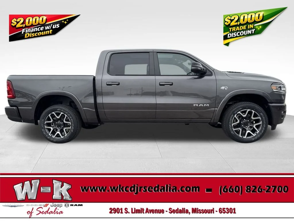 New 2026 Gray Ram Laramie image 3