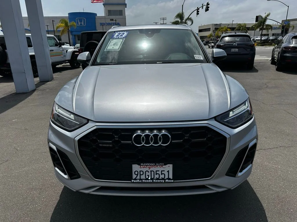Used 2022 Silver Audi 45 S line Premium image 3