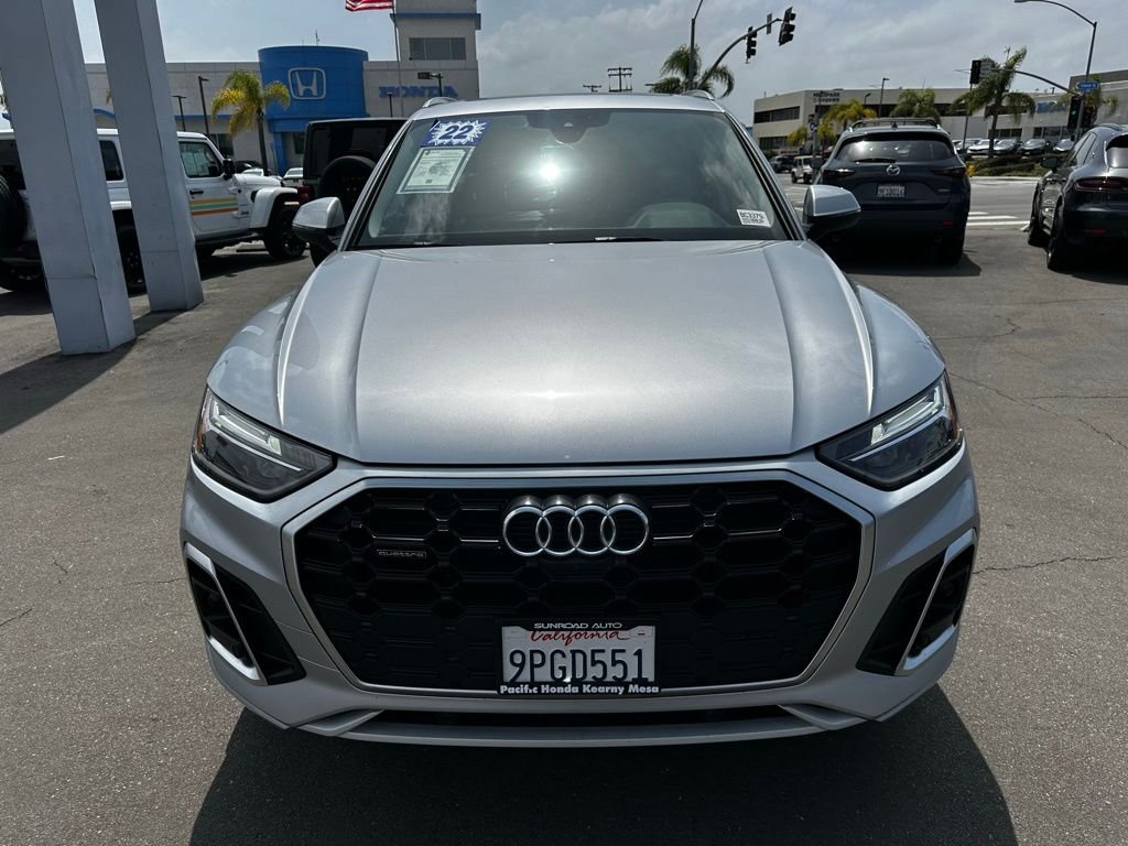 Used 2022 Silver Audi 45 S line Premium image 3