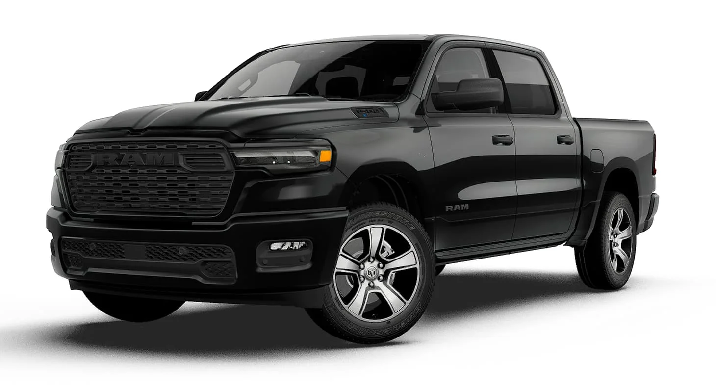 New 2027 Diamond Black Crystal Pearl-Coat Exterior Paint RAM  image 1