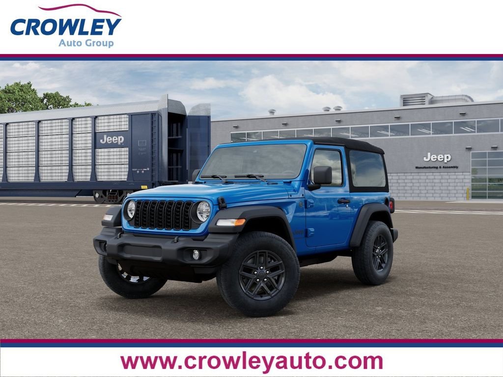 New 2026 Hydro Blue Pearl-Coat Exterior Paint Jeep Sport S image 1
